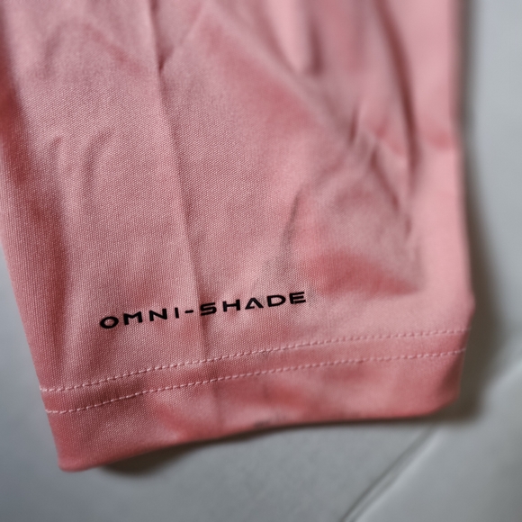 Columbia PGF Long Sleeve Shirt Size 3XL Peach Omni Shade Quick Dry Fishing - Picture 6 of 10
